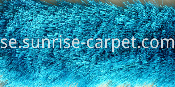 Polyester Silk Shaggy Plain Color